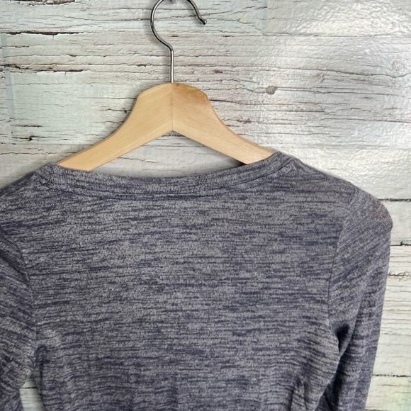 Aritzia WILFRED FREE Diapason purple gray long sleeve pullover top shirt xs - Picture 8 of 10